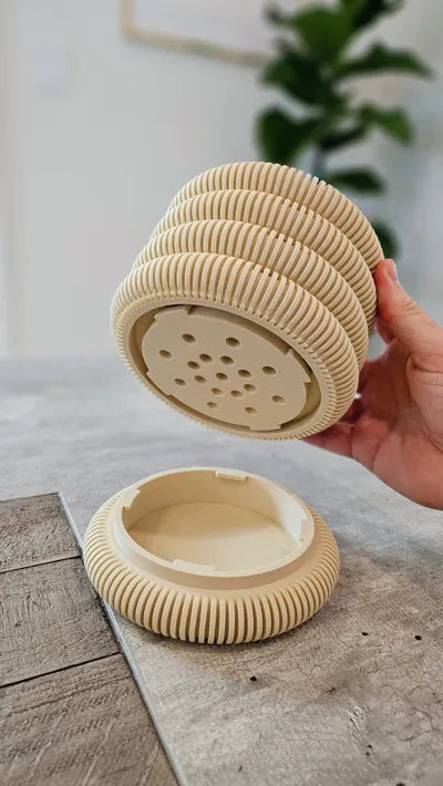 Coins Planter with Hidden Drip Tray