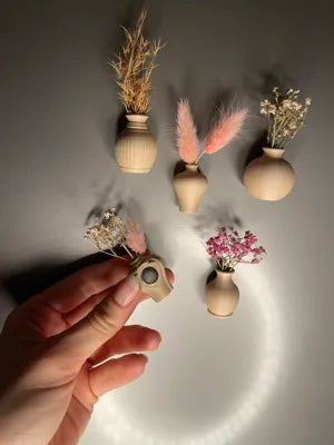Refrigerator Magnets Mini Vases