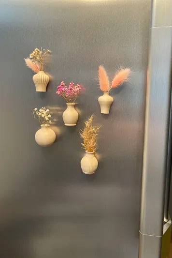 Refrigerator Magnets Mini Vases