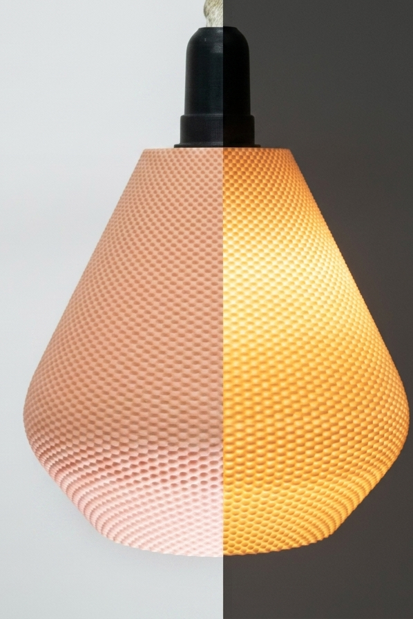 Tapered Mesh Pendant 💡✨